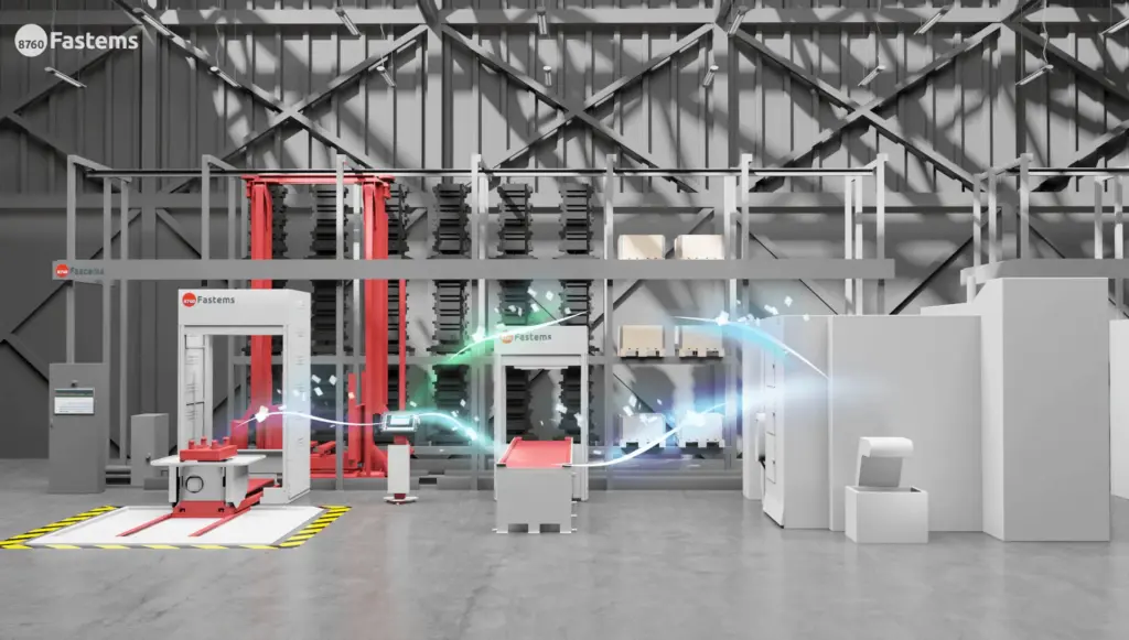Multipurpose animations explaining intelligent factory automation system