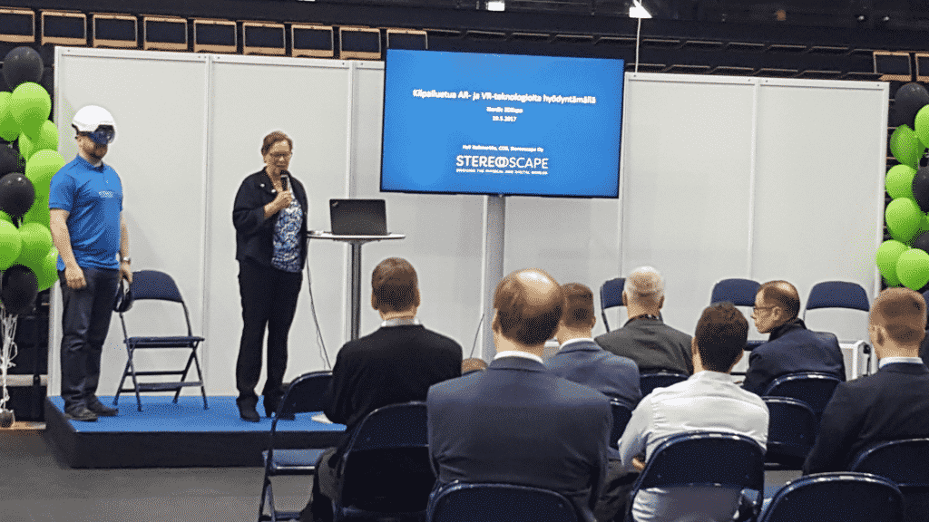 VR and AR bring business benefits  – highlights of Heli Nelimarkka’s speech at 3DExpo