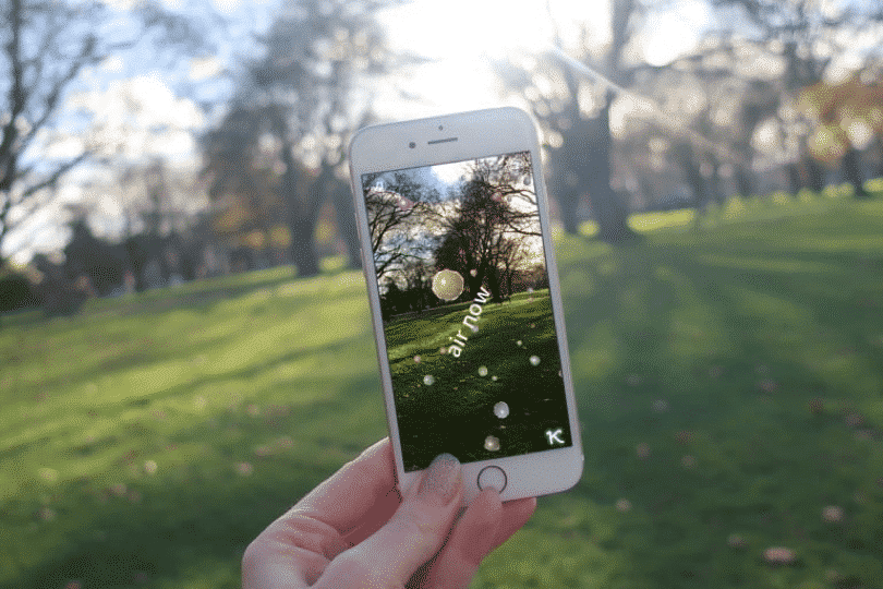 καιρός — Augmented reality app to increase awareness on climate system