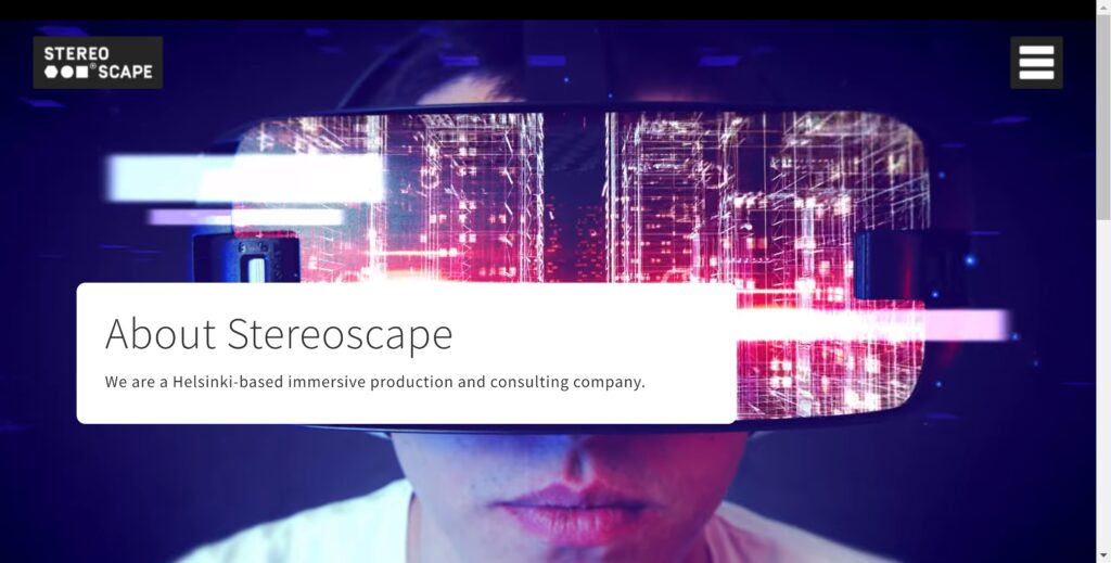 new website stereoscape vr