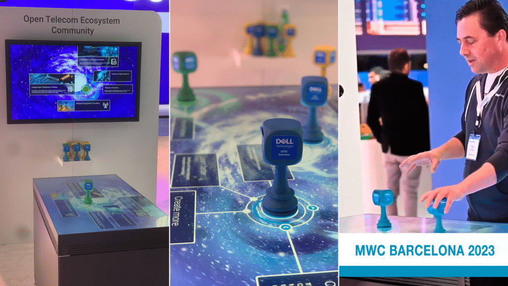 Gamification brings Dell’s interactive touchscreen showcase to life at MWC Barcelona 2023